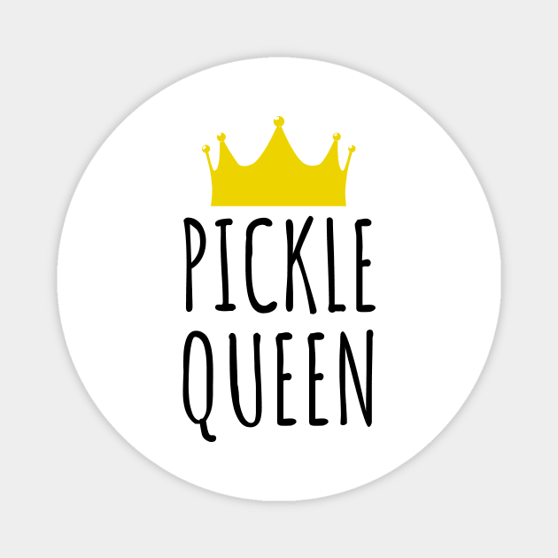 Pickle Queen Magnet by LunaMay